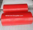 High Anti Abrasion Industrial Red Polyurethane Roller Coating, Polyurethane Rollers