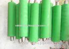 Industrial Transmission Green PU Polyurethane Rollers Coating Conveyor Wheels