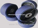 Aging Resistant Industrial Blue PU Polyurethane Coating Wheels / Polyurethane Wheels with aluminum