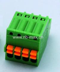 5.00mm Pluggable Terminal Blocks with screwless 300V 10A