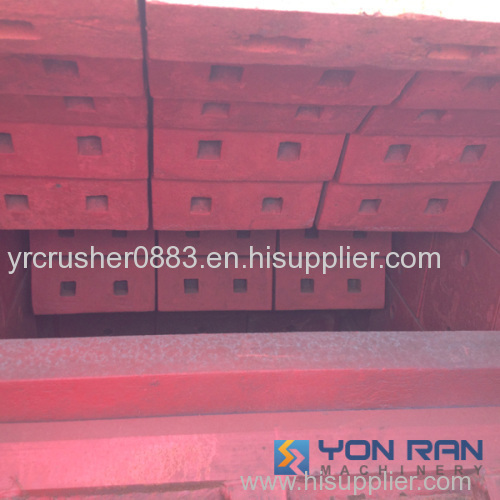 PF1210 Impact Crusher High Manganese Mn13-2 Impact Hammer