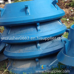 Big Capacity Cone Crusher Wearing Parts Fixed Jaw Concave