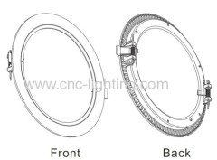 8W Dia145mm Round LED Panel Light (12mm thickness)