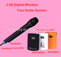 Wireless conference system Handheld microphone for meeting and teaching