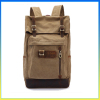 Durable vintage canvas backpack bag infantry pack
