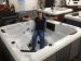 Acrylic outdoor spa hot tub;5 person outdoor hot tubs;