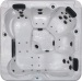 Acrylic outdoor spa hot tub;5 person outdoor hot tubs;