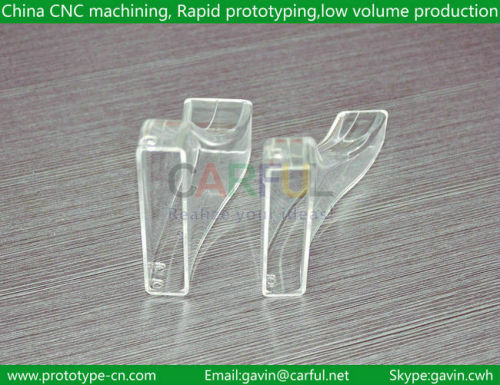Transparent Plastic machining parts