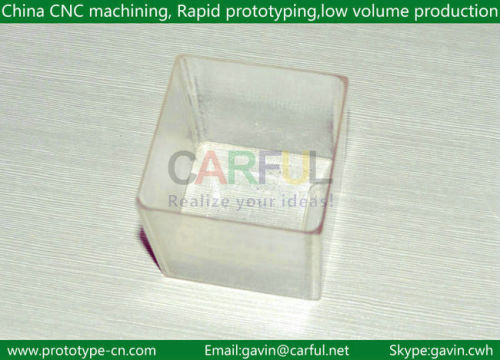 Transparent Plastic Polycarbonate(PMMA,acrylic) CNC  Machining Fabrication 