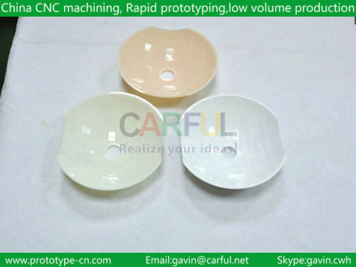 Plastic products CNC high speed machining