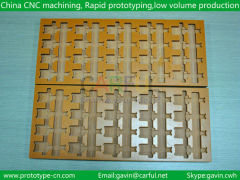 CNC processing of plastic parts