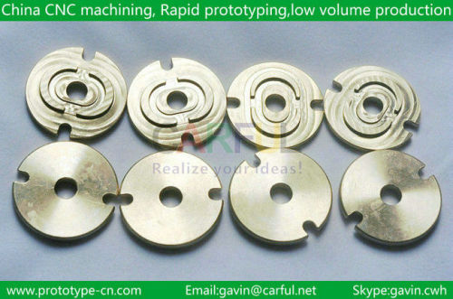 Hot and good quality sale copper machined part surface CNC machining