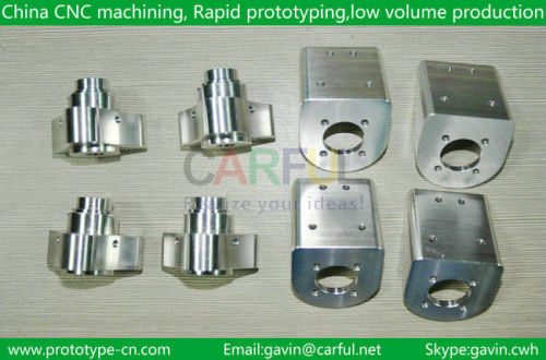 OEM Precision CNC machined Aluminum parts Fabrication with Anodized and sandbalsted