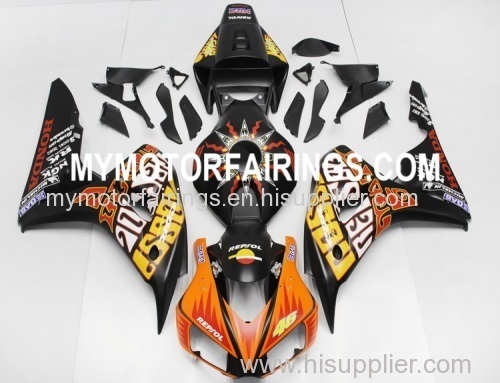 Honda CBR1000RR 2006-2007 Fairing - Repsol Black Matt