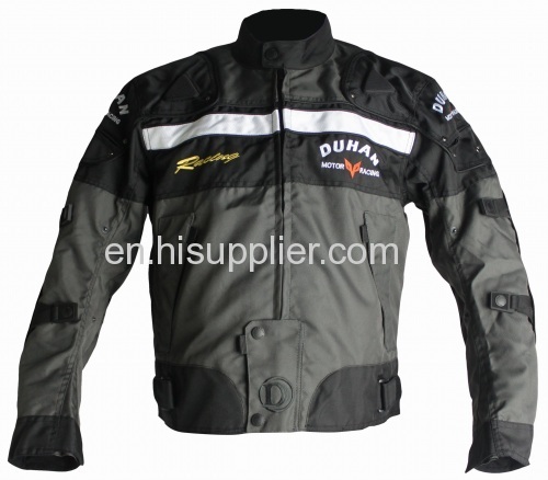 Sportswear Motorcycle & Auto Racing Jacket Grey