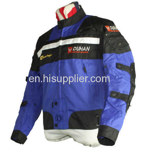 Sportswear Motorcycle & Auto Racing Jacket Blue