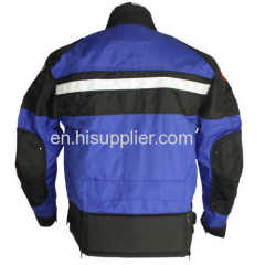 Sportswear Motorcycle & Auto Racing Jacket Blue