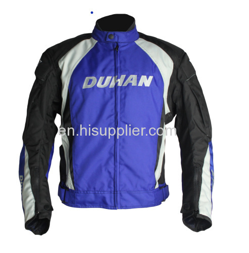 Sportswear Motorcycle & Auto Racing Jacket HUMP Blue