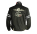 Sportswear Net Mesh Cloth Racing Jacket Black