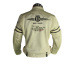 Sportswear Net Mesh Cloth Racing Jacket White Grey