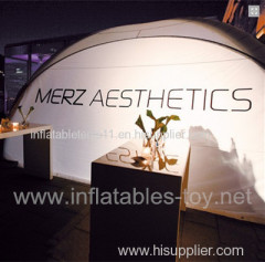 Inflatable x-tent for event and trade show