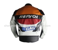 Motorcycle Jacket REPSOL PU LEATHER