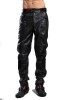 Motorcycle PU Leather pants for men