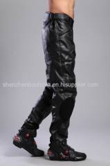 Motorcycle PU Leather pants for men