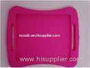 Shockproof Silicone Ipad Covers Pink Excellent Softness For Ipad Air