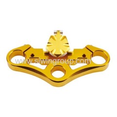 fork terrain vehicle triple clamps bracket mount steering front offroad racing ktv motorcycle mx ktm honda yamaha suzuki