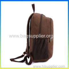 Heavy duty trendy sports bag washed canvas laptop mountaineering backpack bag