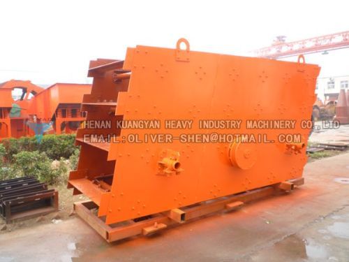 Circular vibrating screen for mine industry