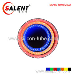 Silicone hose 4-Ply 10" (254mm) 1 Foot Long Black Silicone Hose Coupler Tube