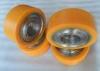 Aging Resistant Industrial Bisque PU Polyurethane Wheels coating with Iron Core