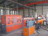 Plastic pe pipes production line