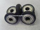 Iron Core Coating PU Polyurethane Wheels Aging Resistant With Industrial Bisque