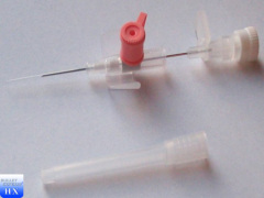 I.V. Cannula with Injection Valve and wings