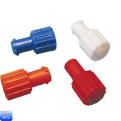 Disposable combi stopper for Heaprin Cap luer lock connector