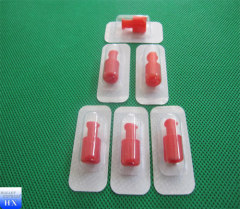 Disposable combi stopper for Heaprin Cap luer lock connector