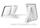 Lazy Man iPod Ipad Foldable Holder White Lightweight For Tablet PC / iPad Mini 2 3