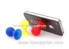 Blue Octopu Silicone Mobile Phone Holder Wireless , Adjustable Cell Phone Desk Holder