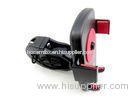 MP4 Player One Touch Bike Mount Holder Red For Fiberglass / Windscreen Phone Holder