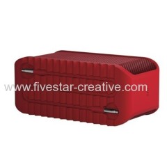 Solemate Mini Portable Wireless Speakers With Big Sound in Red