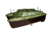 Carp fishing bait boat with top faciltiy