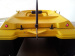 Remote Controlled Fishing Boat with two hoppers