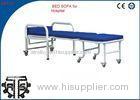 Patient Transferring Medical Leather Bed Sofa Hospital Furniture Aluminum Fram
