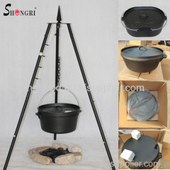 camping tripod bbq grill