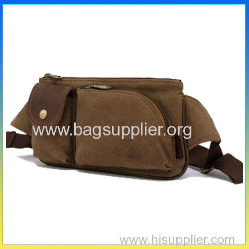 canvas pouch waist bag