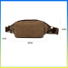 canvas sports zipper waist bag