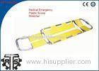 Medical Emergency Aluminum Alloy Foldable Scoop Stretcher for Outdoor Rescue